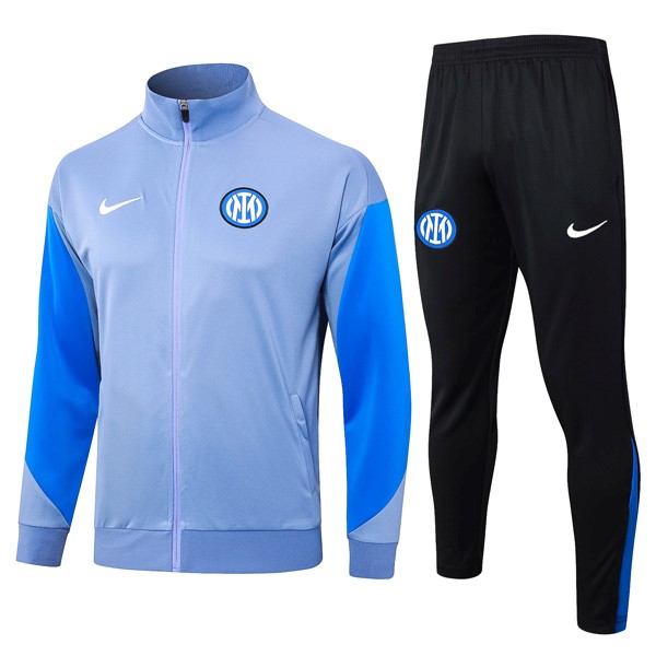 Trainingsanzug Inter Milan 2024-2025 Grau Blau 3